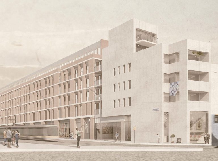 Dominic Street Social Housing Rendering